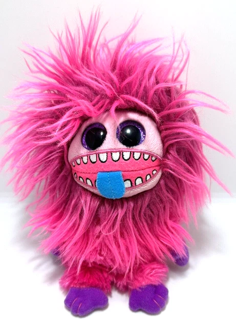 TY BEANIE BOO Frizzys Zeezee The Monster 23cm Tall Pink Plush Soft Toy 28.00 PicClick AU