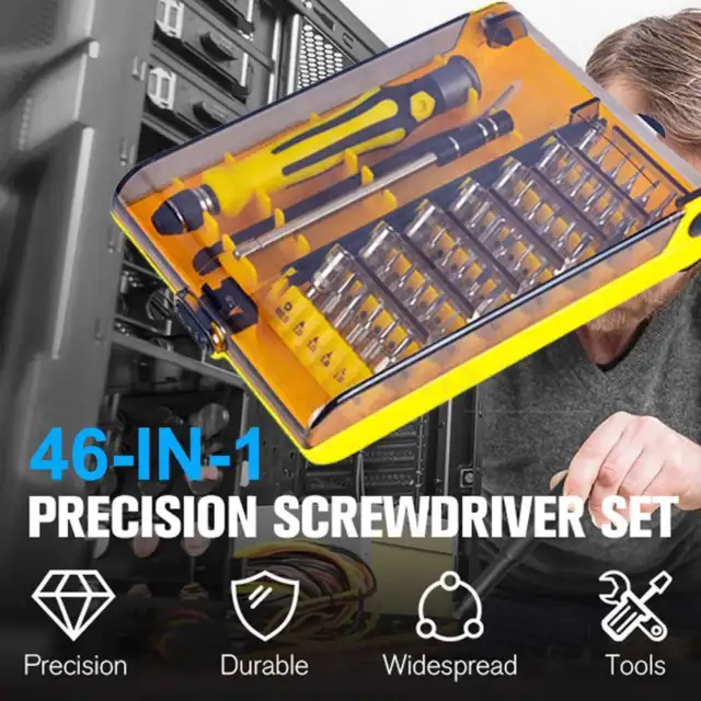 Precision Screw driver screwdriver Set 46 pc in 1 Mobile Phone PC Laptop Repair