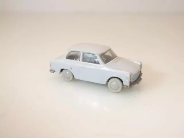 H0 1:87 DDR Haufe IFA AWZ Trabant 601 o.S VEB Sachsenring grau