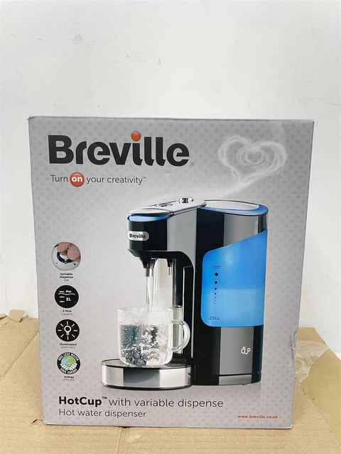 BREVILLE HOTCUP HOT Water Dispenser 3Kw Fast Boil 2.0L Energy