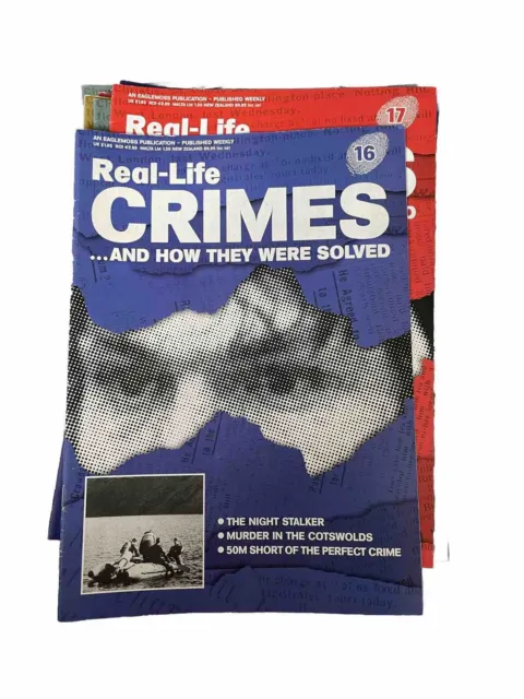Real-Life Crimes Magazine Issues 16-30