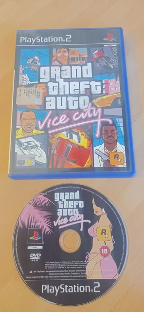 ⭕ GRAND THEFT AUTO VICE CITY Ps2 GTA Gioco game top PlayStation 2