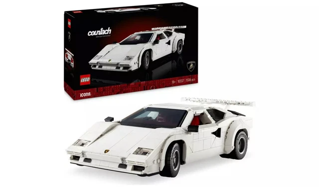 LEGO ICONS 10337 Lamborghini Countach 5000 Quattrovalvole - New and ...