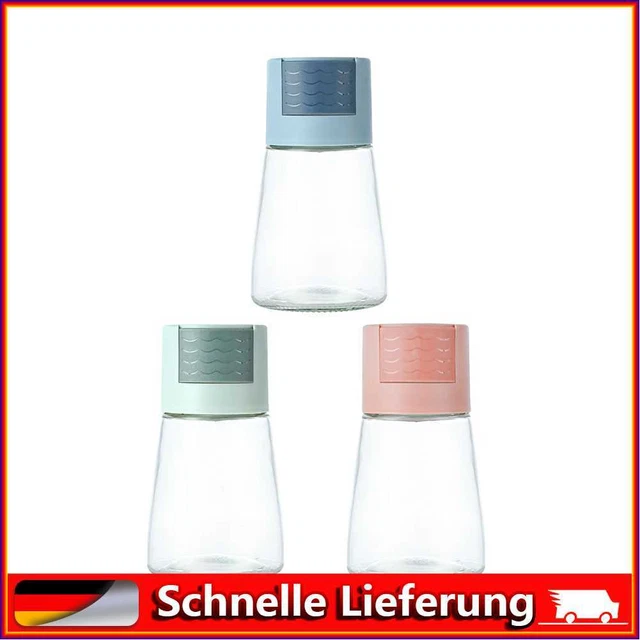 100ml Spice Salt Pepper Shakers Seasoning Jar BBQ Condiment Vinegar Bottling