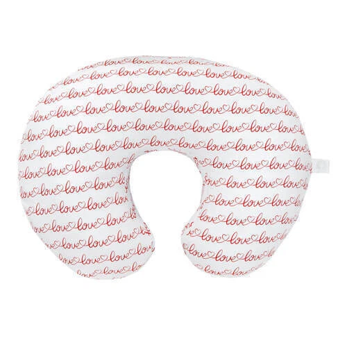 Rouge Amour Ltters Chicco Allaitement Bopping Oreiller