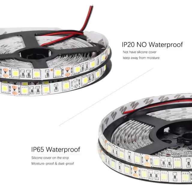 Super Bright Cool White light 5050 SMD 300 Led Light Strip Ribbon 20M/15M/10M/5M