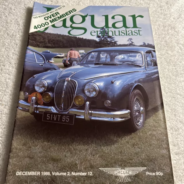 Jaguar Enthusiast Magazine December 1986