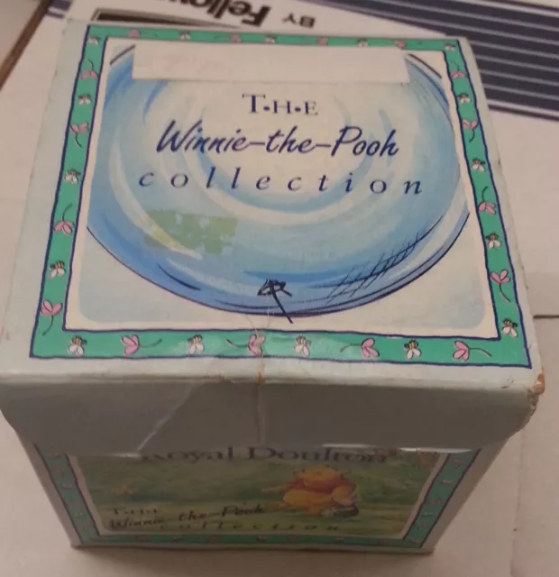 Royal Doulton TIGGER SIGNS THE RISSOLUTION WP6 Winnie the pooh Collection BOXED 3