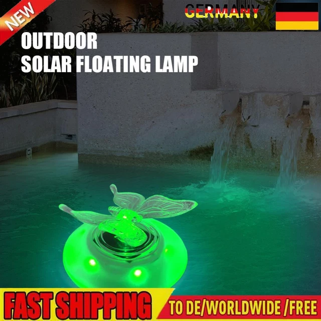 Luci LED Subacquee Solari NATPOW Per Piscina - 3 In 1 Con Cambio Colore RGB, IP68 Impermeabile - Foto 3