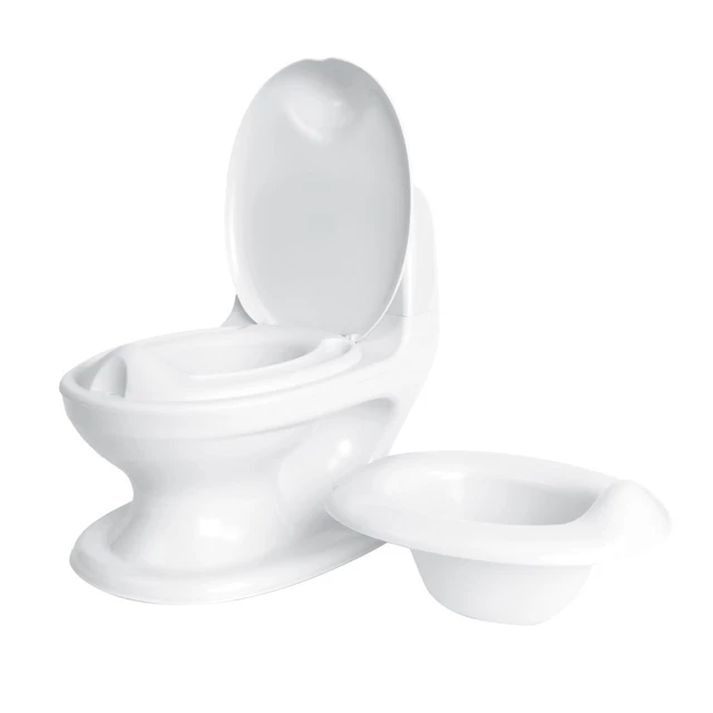 POTTY TRAINING TOILET W/Removable Toilet Bowl Real Flushing Sounds Non