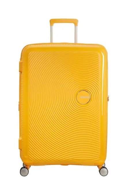 American Tourister Soundbox Spinner 77/28 Reisekoffer golden yellow gelb