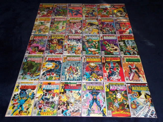 Micronauts 1 - 59 Complete Vol I Ii 70 Marvel Comics Captain Universe Xmen Lot 8