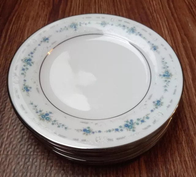 Noritake Frolic 2352 Bread, Fruit Plate Japan 6 1/4" Set of 6