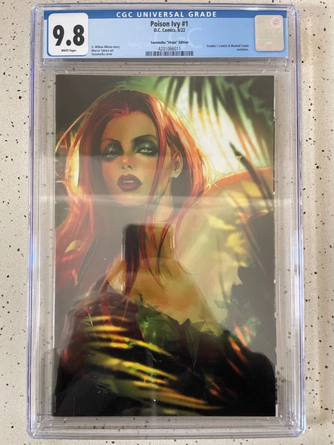 POISON IVY #1 CGC 9.8 *Frankie's / Sozomaika VIRGIN VARIANT* DC Comics Batman NM