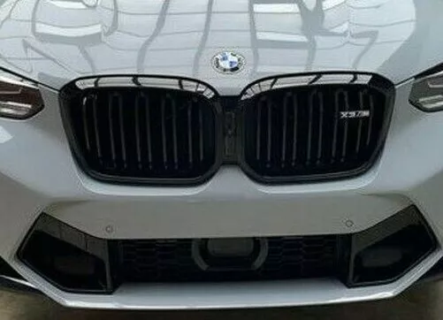 BMW OEM 2022 + G01 LCI F97 LCI X3 M Compétition Avant Brillant Noir Grille Neuf