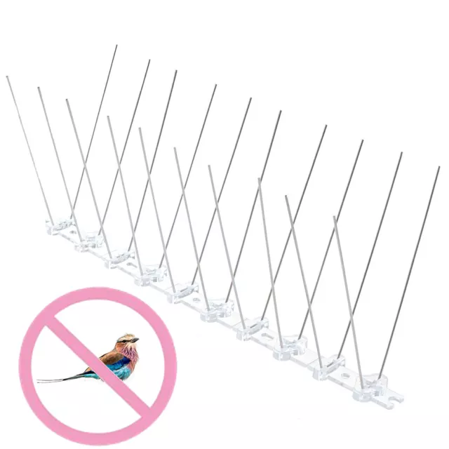 Bird Repellent Spikes Eco-friendly Anti Pigeon Nail Bird Deterrent Tool ubJ&FE