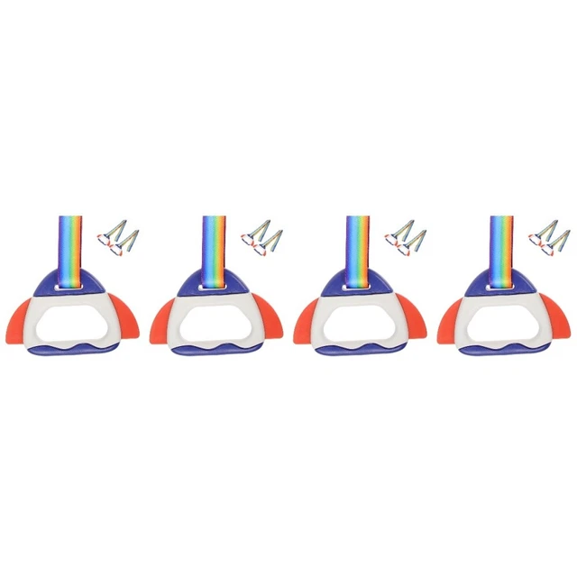4 pares de anillos de cuna de bebé fitness gimnasia corporal entrenamiento para el hogar bebé fitness