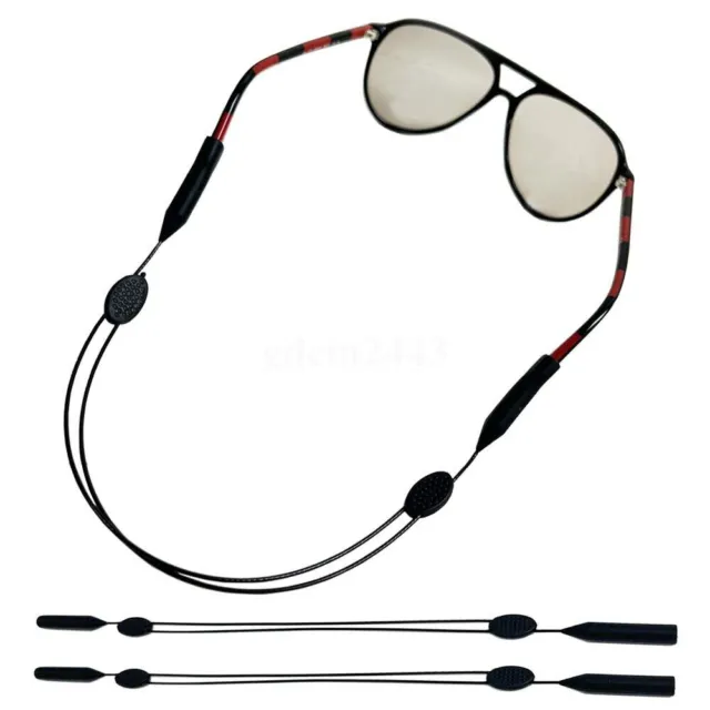 2X Eye Glasses String Holder No Tail Strap Lanyard Glasses Cord Adjustable SALE