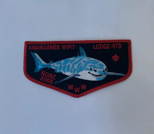 OA Amangamek Wipit Lodge 470 2006 NOAC Flap Mint