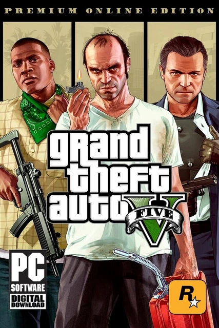 Grand Theft Auto V (GTA 5) Premium Edition |Digital Download| (Epic Games)