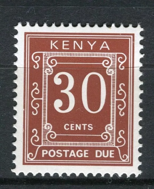 BRITISH KUT KENYA; 1967 early Postage Due issue MINT MNH unmounted 30c.