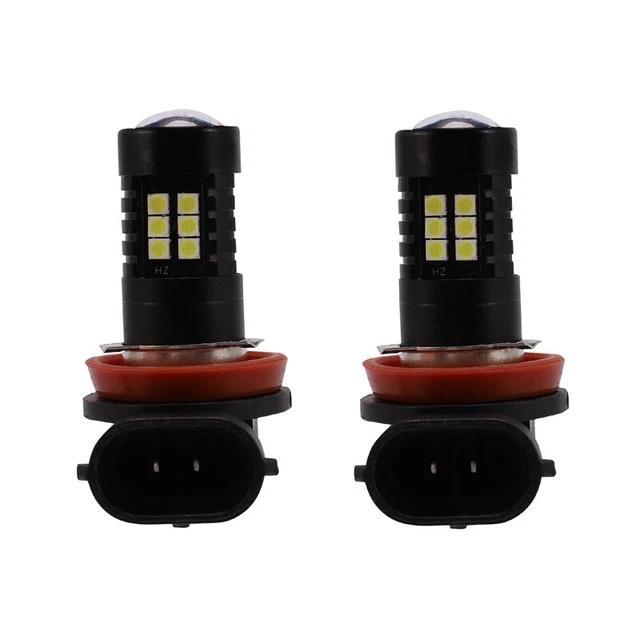 2 lampadine fendinebbia diurna Canbus H8 3030 21Smd LED DRL per Skoda SJ9