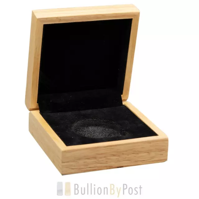 Oak Gift Box - 1oz Silver Coin 39mm