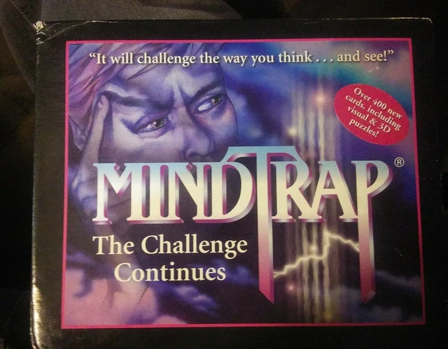 MINDTRAP II 2 The Challenge Continues Pressman Game 1997 Board Game ...