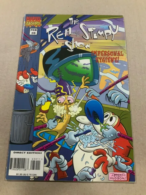 Ren and Stimpy Show #39 (Marvel 1996) - late low print run issue
