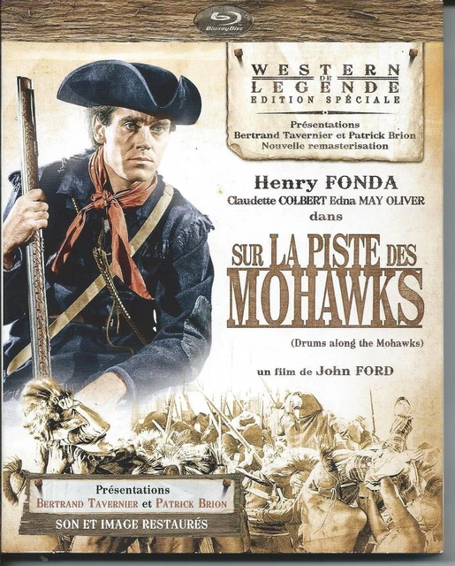 BLU-RAY  western henry fonda SUR LA PISTE DES MOHAWKS