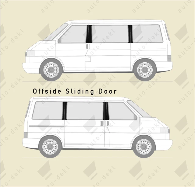 Lamiera Riparazione Montante B Per VW Transporter T4 1990-2003 - Pannello Laterale Inferiore - Foto 3