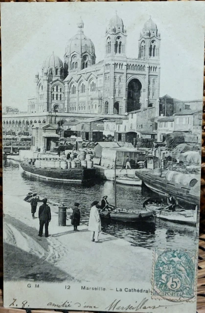 Carte Postale Ancienne - Marseille Porte D'Aix (années 1900)