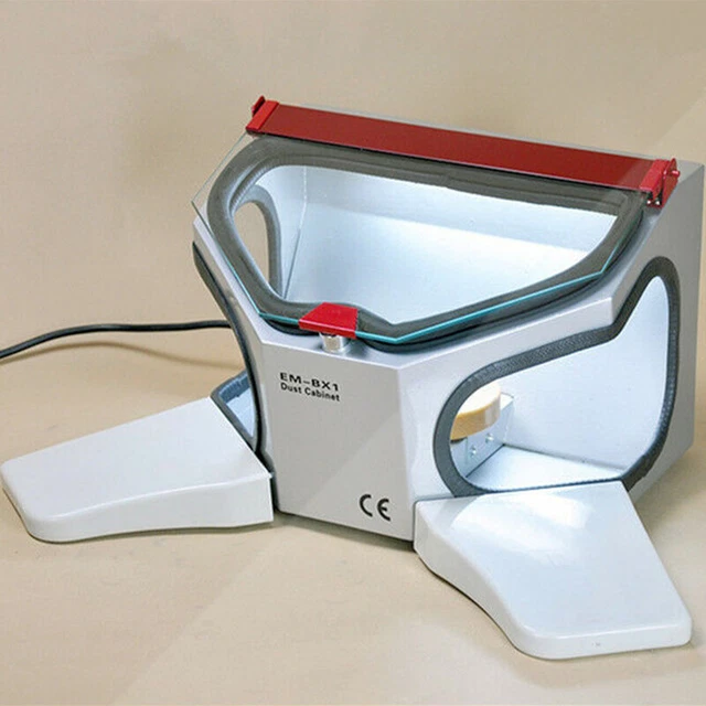 Dental Sandblasting Cabinet with Dust Free Operation for Dental Lab/Clinic