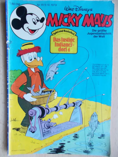 Comics, Hefte, Micky Maus, Nr. 41  / Jahrg.1979,  Walt Disneys,