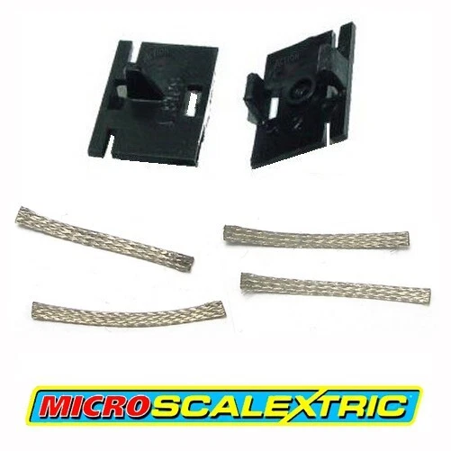 Micro Scalextric 1:64 - Guide Blade Plates & Pick-up Braids Brushes W1573