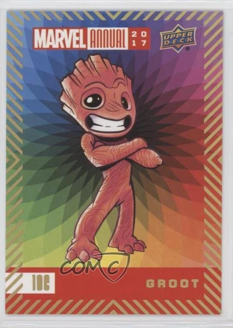 2017 Upper Deck Marvel Annual Color Wheel Groot SP #106 0sp5