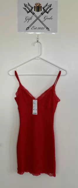 Urban Outfitters Mini Dress XS Red Rouge - Brand New