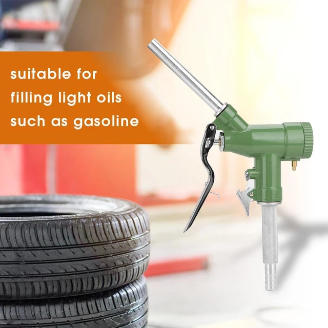 Pompa Di Trasferimento A Batteria Portatile Per Benzina, Diesel, Acqua - Con Filtro E Controllo Flusso - Ugello Lungo 12,8" - 5