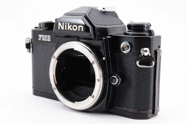 Nuevo cuerpo de cámara fotográfica Exc+5 Nikon FM2 FM2N negro 35 mm réflex de JAPÓN
