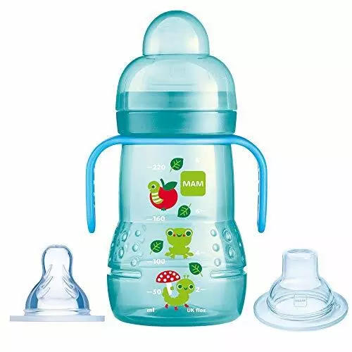 MAM Trainer 220 Ml Baby Cup Suitable From 4 Months Trainer Cup For Independent