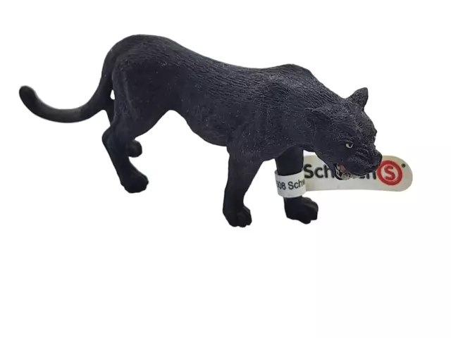 Schleich Black Panther Adult Standing 2012 Wildlife Animal Figure Retired NWT