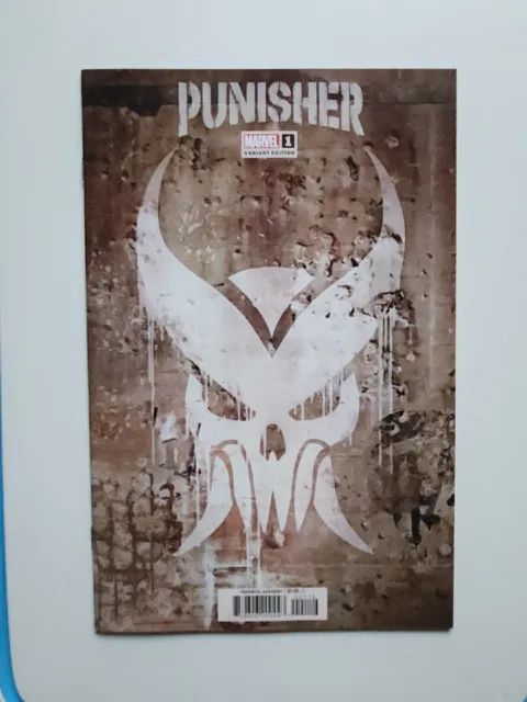 Punisher #1 Variant 1St Print 2022 Nm Marvel Comics Mcu Disney Aaron Saiz Disney