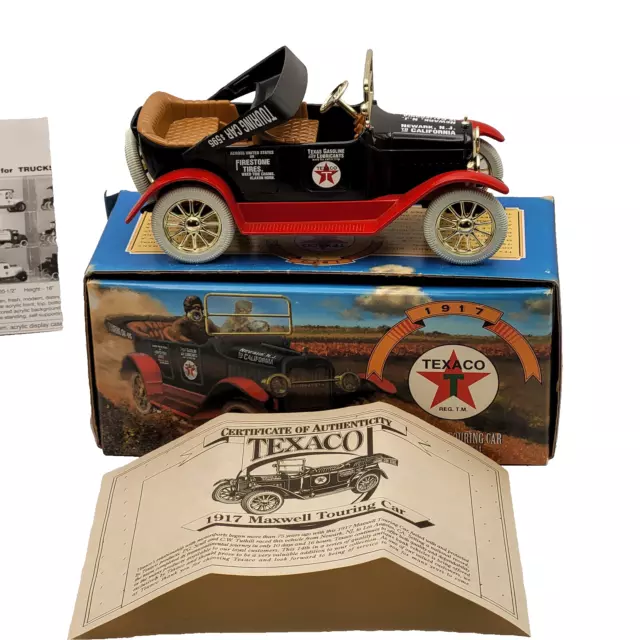 1917 Ertl Texaco Maxwell Touring Car Collector Series 14 Die Cast Car