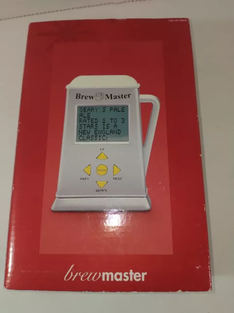 Brew Master Handheld Electronics Beer Reviews Jokes Games