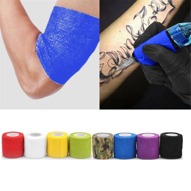 Cinta de tatuaje desechable 1 pieza Accesorios Cubierta Adhesivo Máquina de tatuaje Belleza