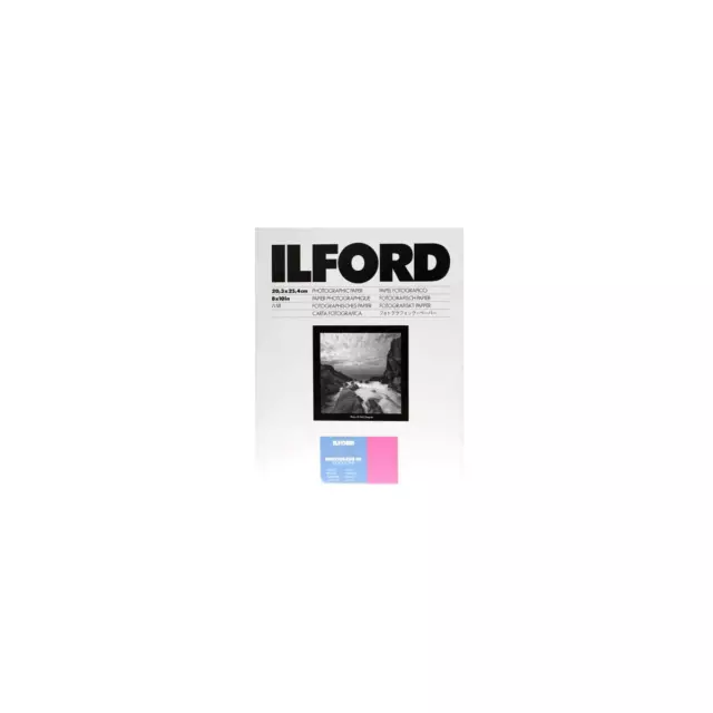 Ilford Multigrade RC Cooltone VC BW Enlarging Paper, Glossy, 8x10" - 100 Sheets