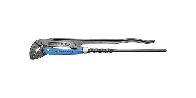 Pinza per tubo angolare Gedore Eck-Schwede® lunghezza totale 430 mm apertura 62 mm per tubo...
