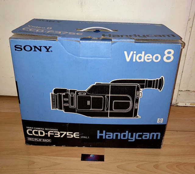 SONY CCD-F375E CAMERA Vidéo 8 complet Boxed « Hors Service » Officielle Handycam EUR 79,95 - FR