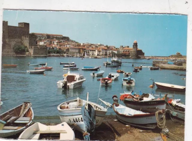 Collioure Harbour Frankreich Bilderkarte 12 x 8,5 cm sehr guter Zustand