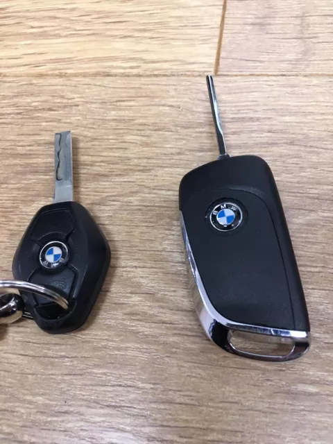 BMW 3 BUTTON Key Upgraded Stylish Flip Key Cut & Programmed E46